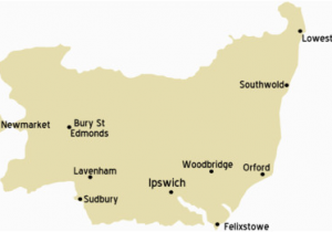 Suffolk County England Map Suffolk Wikitravel