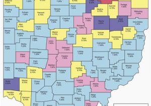 Summit County Ohio Tax Maps Sales Tax Map Ohio Secretmuseum