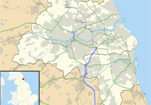 Sunderland England Map Killingworth Wikipedia