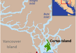 Sunshine Coast Canada Map Cortes island Wikipedia
