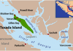 Sunshine Coast Canada Map Texada island Wikipedia