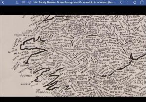 Surname Map Ireland Sw Ireland Surname Map Ancestry Our History Irish Roots