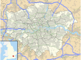 Surrey On A Map Of England Croydon Wikipedia