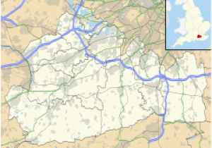 Surrey On A Map Of England Leatherhead Wikipedia