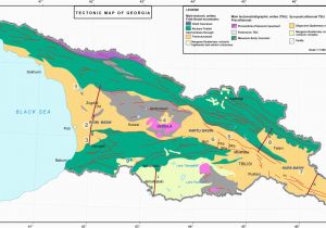 Surveying and Mapping society Of Georgia Evolution Of the Late Cenozoic Basins Of Georgia Sw Caucasus A