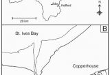 Sw England Map A Map Showing the Location Of the Major Estuary Systems Of Cornwall