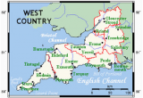 Sw England Map West Country Revolvy