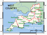 Sw England Map West Country Revolvy