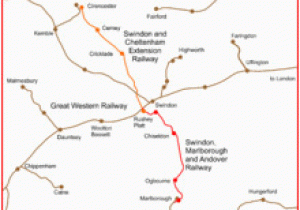 Swindon Map Of England Midland and south Western Junction Railway Wikipedia