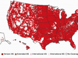 T Mobile Coverage Map Minnesota Verizon Vs Sprint Coverage Map World Map with Country Names