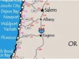 Talent oregon Map Map or oregon Coast Secretmuseum