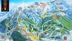 Telluride Colorado Ski Map Untitled