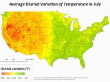 Temperature Map France Diurnal Temperature Variation Revolvy