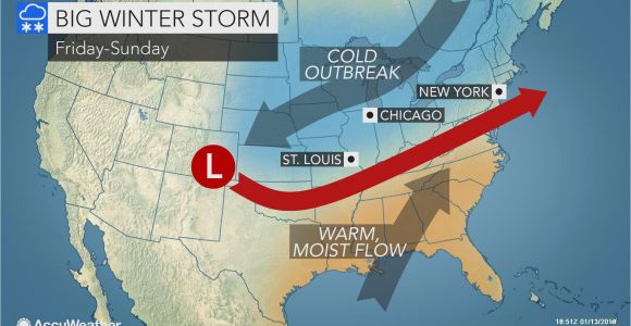 Temperature Map Minnesota Eastern Central Us to Face More Winter Storms Polar Plunge after