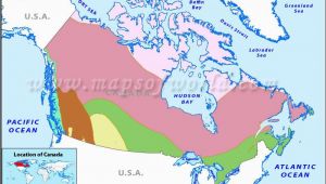 Temperature Map Of Canada Canada Climate Map Geography Canada Map Geography
