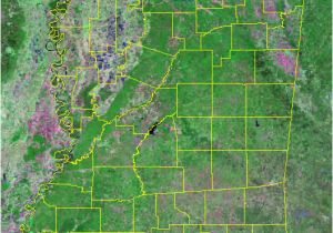 Tennessee and Mississippi Map Mississippi County Map