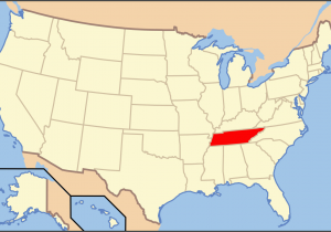 Tennessee and Surrounding States Map Index Of Tennessee Related Articles Wikipedia