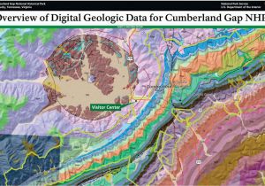 Tennessee Caves Map Nps Geodiversity atlas Cumberland Gap National Historical Park