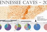 Tennessee Caves Map Tennessee Cave Density 2013 Maps Geography History Politics