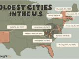 Tennessee Colony Tx Map 10 Oldest Cities In the United States