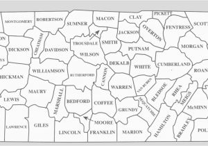 Tennessee County Map Printable County Map Tenn and Travel Information Download Free County Map Tenn