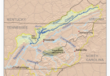 Tennessee Dams Map Clinch River Wikipedia