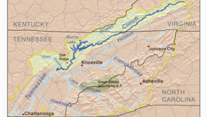 Tennessee Dams Map Clinch River Wikipedia