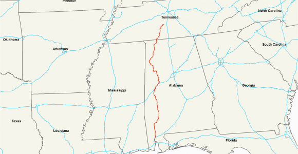 Tennessee Driving Map U S Route 43 Wikipedia