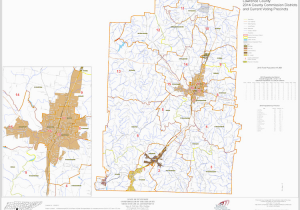 Tennessee Dry Counties Map Lawrence County 2014 County Commission Districts and Current Voting
