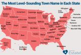 Tennessee Dry Counties Map the Complete List Of Lewd sounding town Names In America Estately Blog