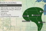 Tennessee Flood Maps River Flooding to Persist Well Into Spring 2019 Over Central Us