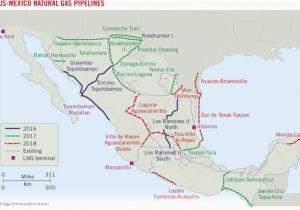 Tennessee Gas Pipeline System Map Pipeline Construction Plans Shrink Oil Gas Journal
