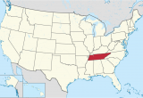 Tennessee In Usa Map Tennessee Wikipedia