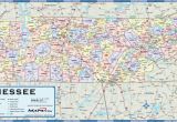 Tennessee Map with Cities and Counties A Map Of Tennessee Cities Maplewebandpc Com