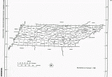 Tennessee Map with County Lines U S County Outline Maps Perry Castaa Eda Map Collection Ut