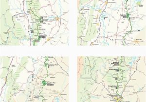 Tennessee Mile Marker Map Blue Ridge Parkway Maps