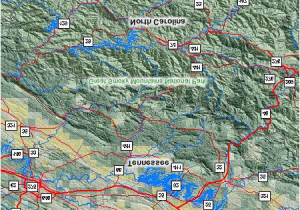 Tennessee Mountain Ranges Map Figure A 4 topographic Representation Of the Mountain Ranges within