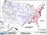 Tennessee Natural Resources Map Acres Of forest Land Converted to Developed Land 1992 1997 Nrcs