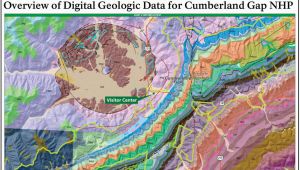 Tennessee Natural Resources Map Nps Geodiversity atlas Cumberland Gap National Historical Park