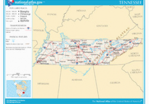 Tennessee On the Us Map Tennessee Wikipedia