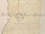 Tennessee Population Density Map Prints Old Rare Tennessee Antique Maps Prints