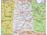 Tennessee Relief Map Detailed Map Of Alabama Secretmuseum