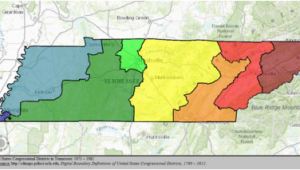 Tennessee Senate District Map Tennessee S Congressional Districts Wikipedia