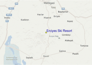 Tennessee Ski Resorts Map Erciyes Ski Resort Ski Resort Guide Location Map Erciyes Ski