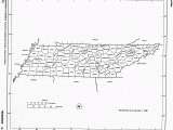 Tennessee State Map by County U S County Outline Maps Perry Castaa Eda Map Collection Ut