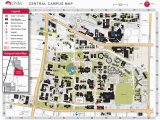 Tennessee State University Campus Map Central Campus Map