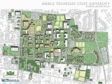 Tennessee State University Campus Map Middle Tennessee State University Master Plan Lose Design