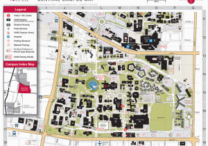Tennessee Tech University Campus Map Central Campus Map