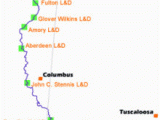 Tennessee tombigbee Waterway Map Tennessee tombigbee Waterway Revolvy