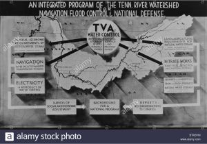 Tennessee Valley Authority Map Tennessee Valley Authority Black and White Stock Photos Images Alamy